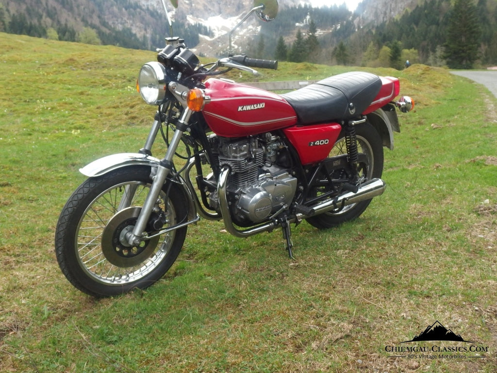 Kawasaki Z400 unmolested low miles - Sold – Chiemgau-Classics.com