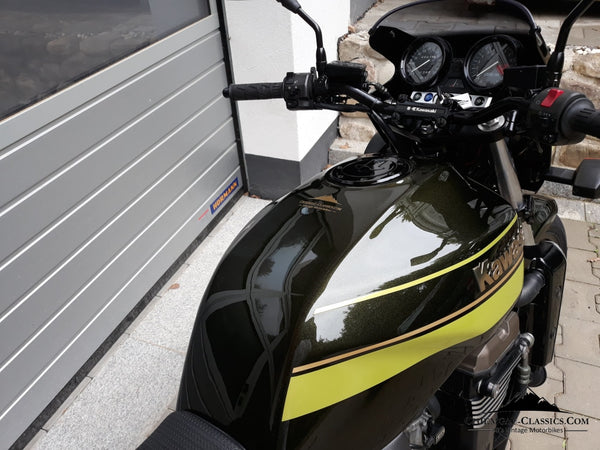 Kawasaki Zrx1200R Unique Build In Z1 Colour And Daeg Striping Sold Bike
