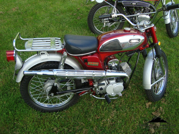 Yamaha L5-Ta 100R Trailmaster Super Rare 2555 Miles Only! Sold Bike